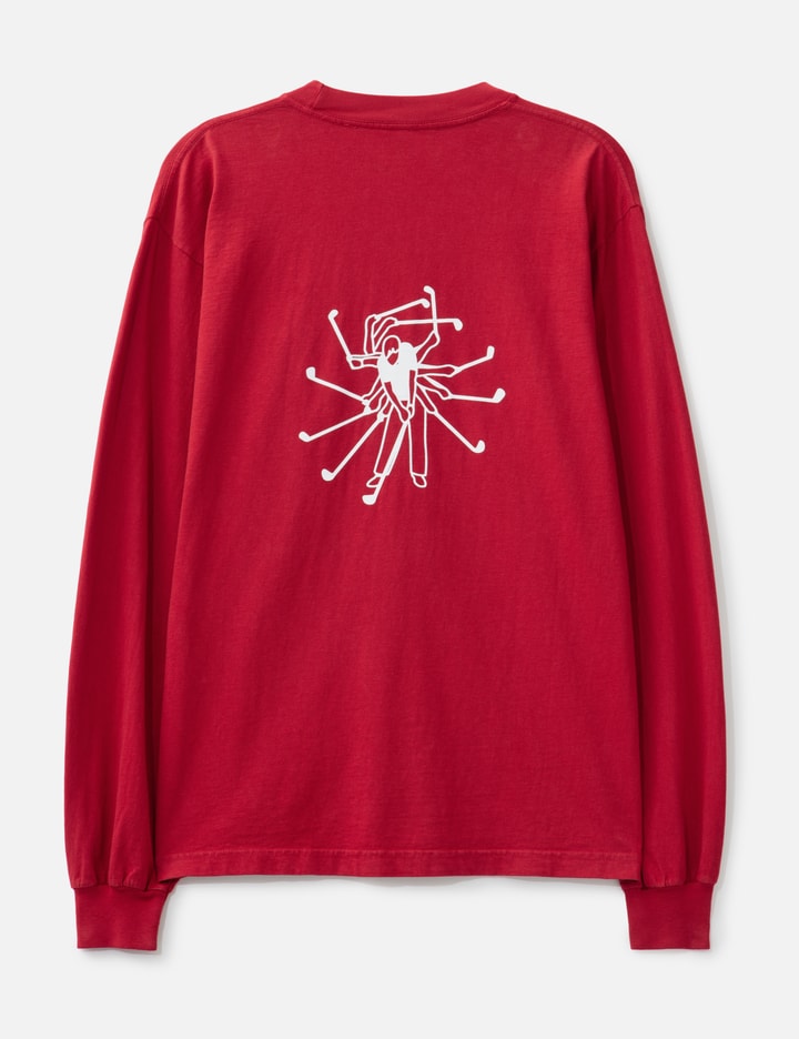 Swinging Golf Long Sleeve T-shirt Placeholder Image