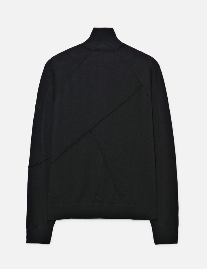 Shop A-cold-wall* Wool Zip Jacket In Black