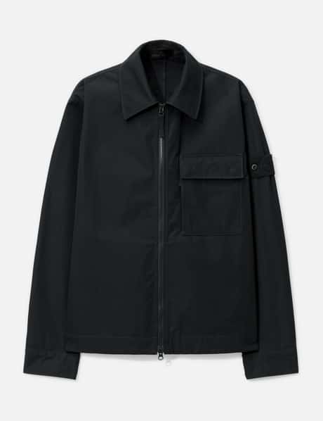 스톤 아일랜드 Cotton Canvas Stone Island Ghost Overshirt