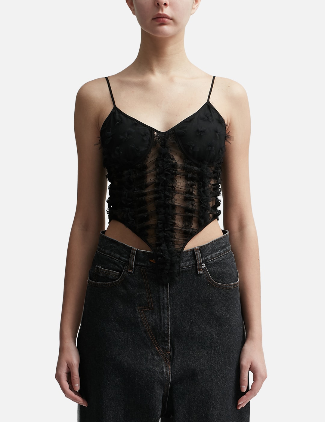 Lace Corset Top view 6