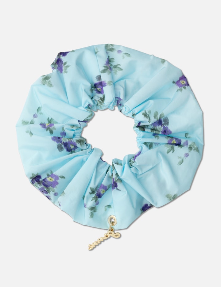 Ganni Floral Print Scrunchie