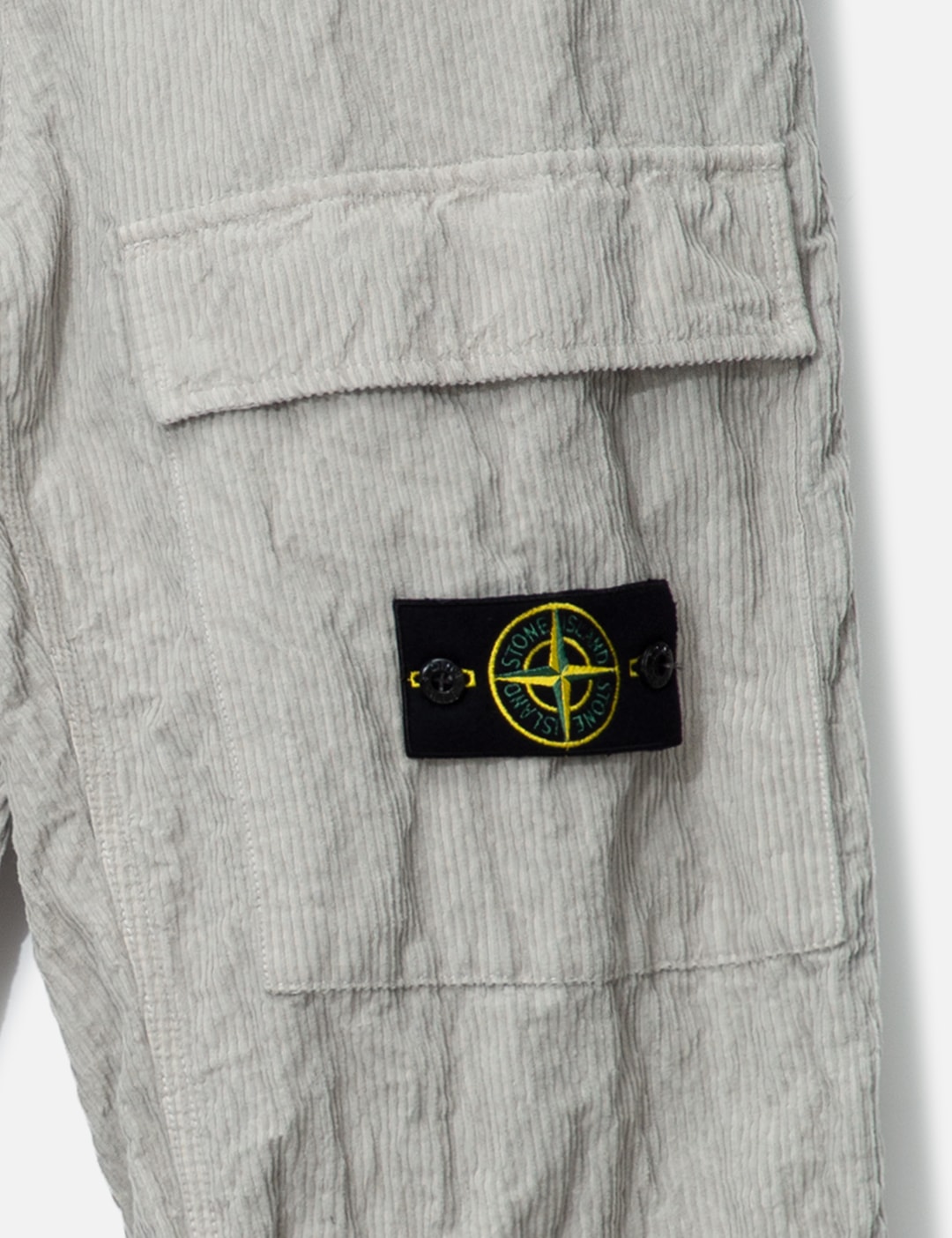 Wrinkled Corduroy 500-TC Cargo Trousers view 18