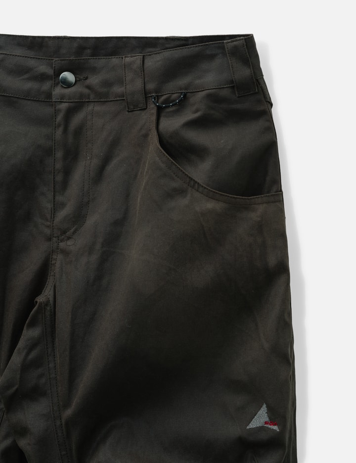 ROA Crimp Shaped Waxed Cotton Pants