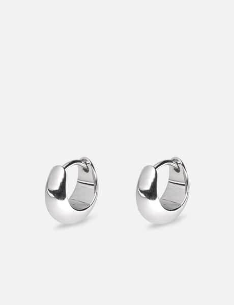 TOM WOOD Small Ice Huggies Earrings