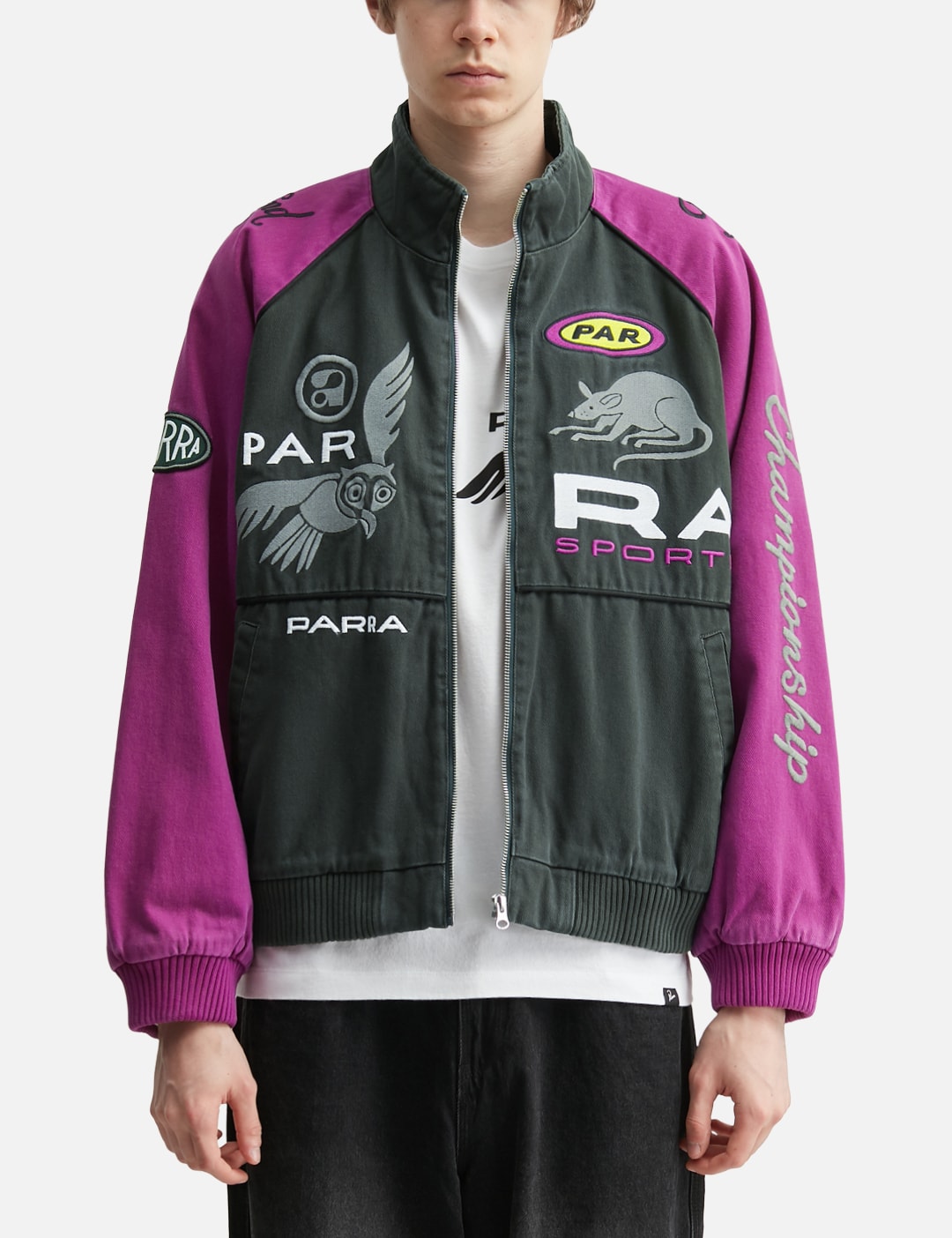 Owls Meet Rat Racing Jacket view 13