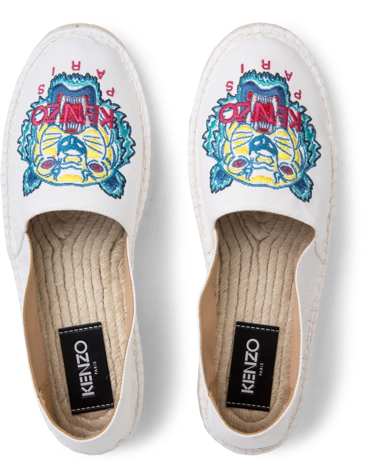 Slit Canvas Tiger Loafers Placeholder Image