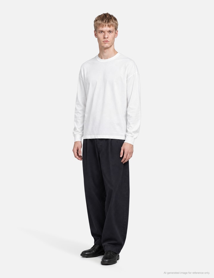 Yoke Suvin Cotton YOKE T-Shirt Long Sleeves