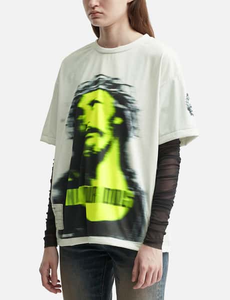 Trompe L'Oeil Blurry T-Shirt view 7
