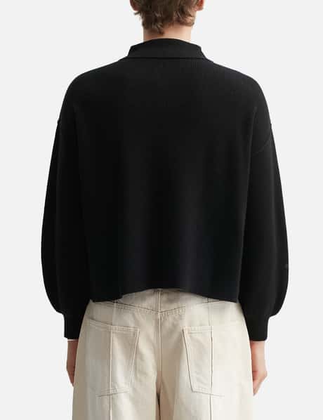 Black 1995 Knit Polo view 13
