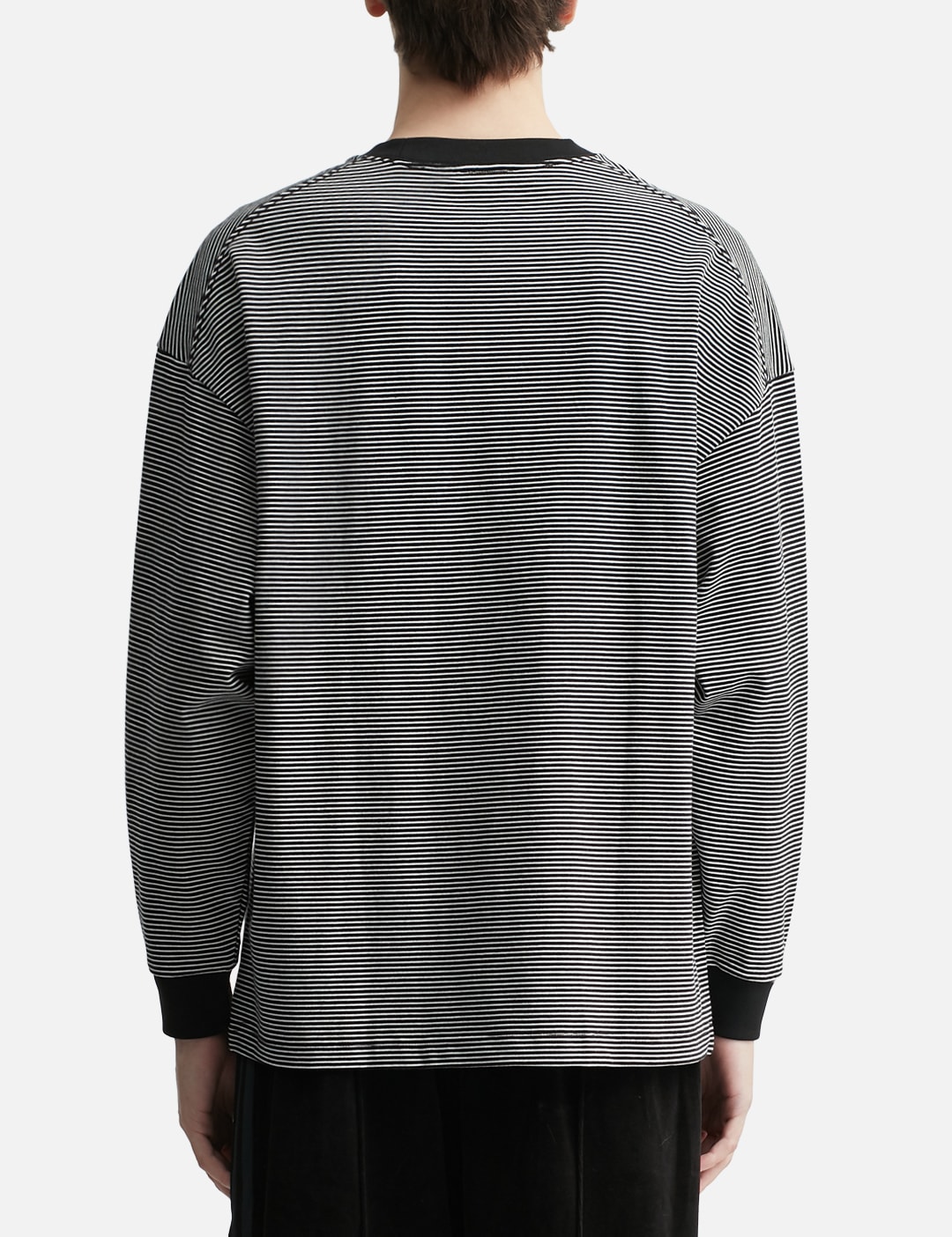 "Relax Stripe Tab" Longsleeve T-Shirt view 19