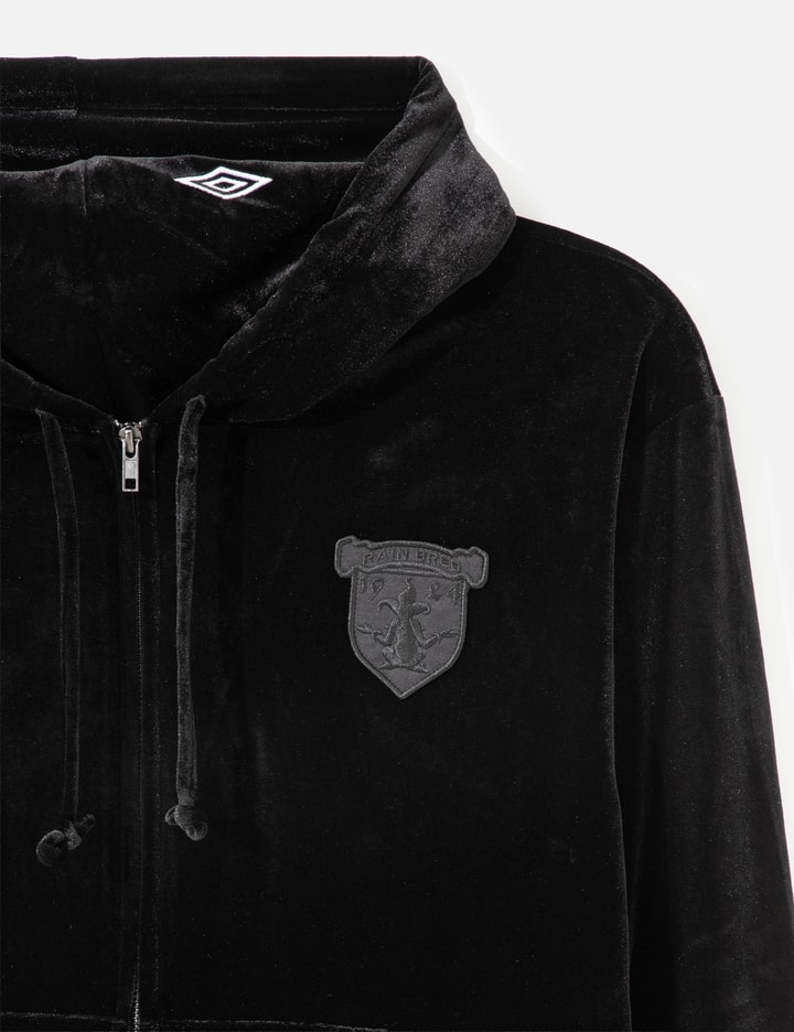 Umbro Slam Jam X Umbro Velvet Masked Zip Hoodie