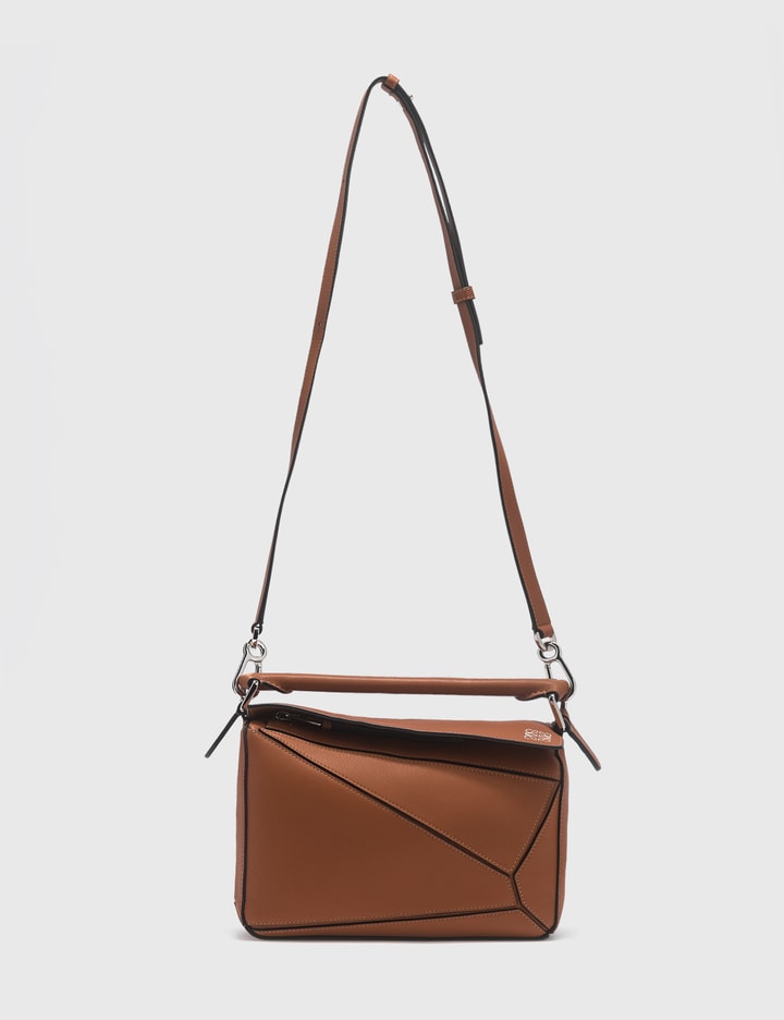 Loewe 2021 Small Puzzle Bag - Brown Handle Bags, Handbags - LOW52580