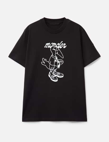 Moncler Mascot Logo Cotton T-Shirt