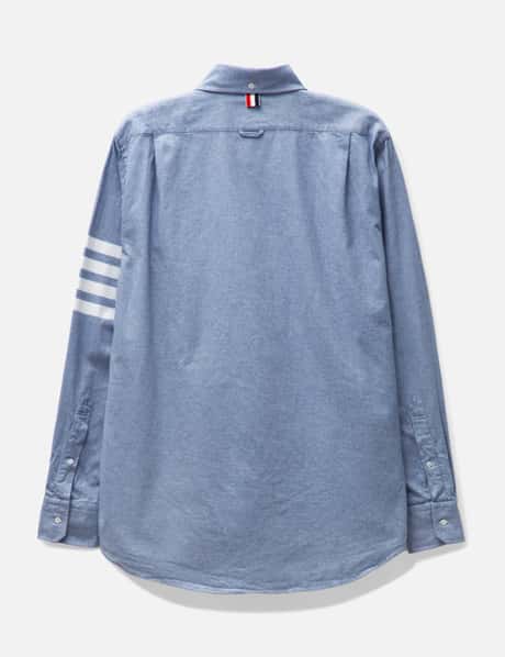 Thom Browne - ソリッドフランネル シャーティング 4-BAR ネームタグ 