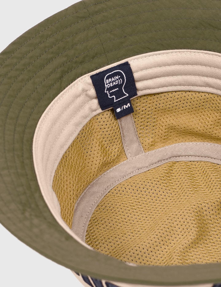 Brain Dead Brain Dead X Gotcha Color Blocked Bucket Hat