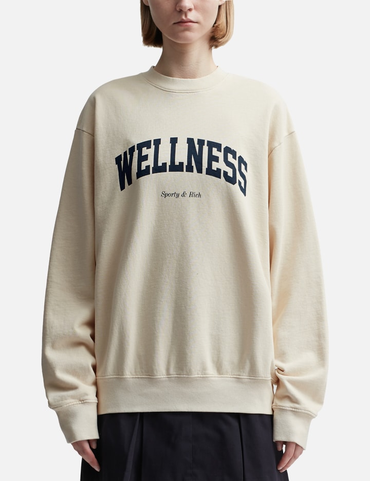 Sporty &amp; Rich Wellness Ivy Crewneck In White