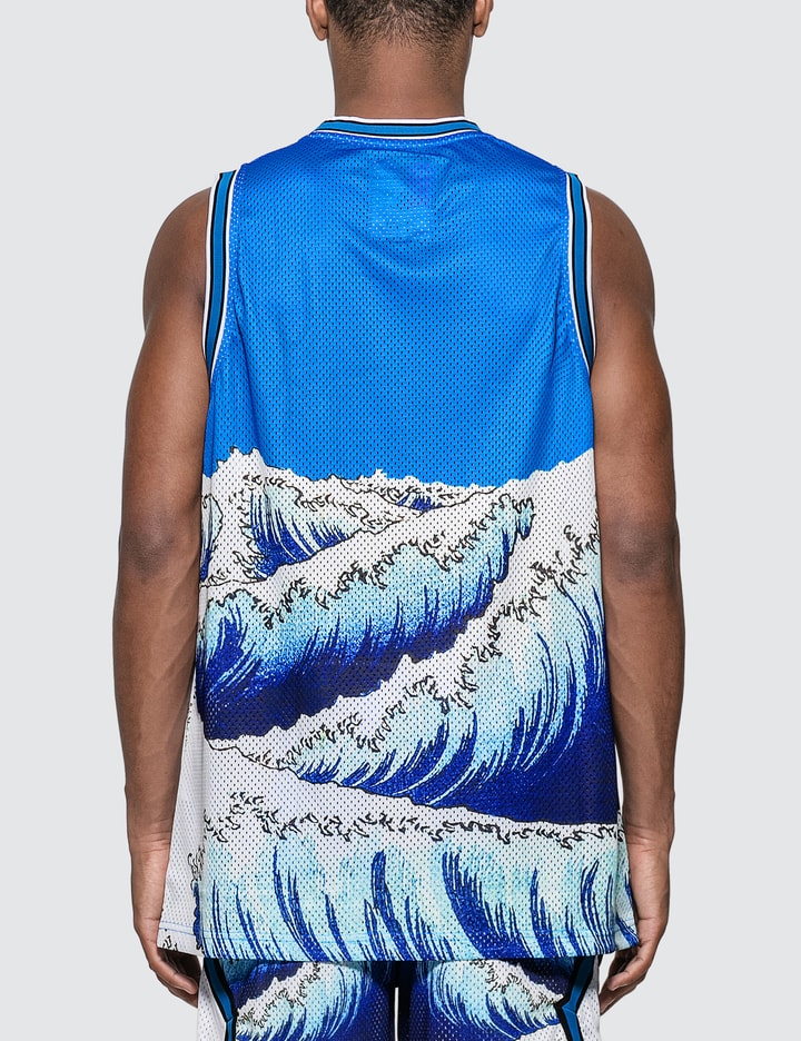 Great Wave Mesh Basketball Jersey Placeholder Image