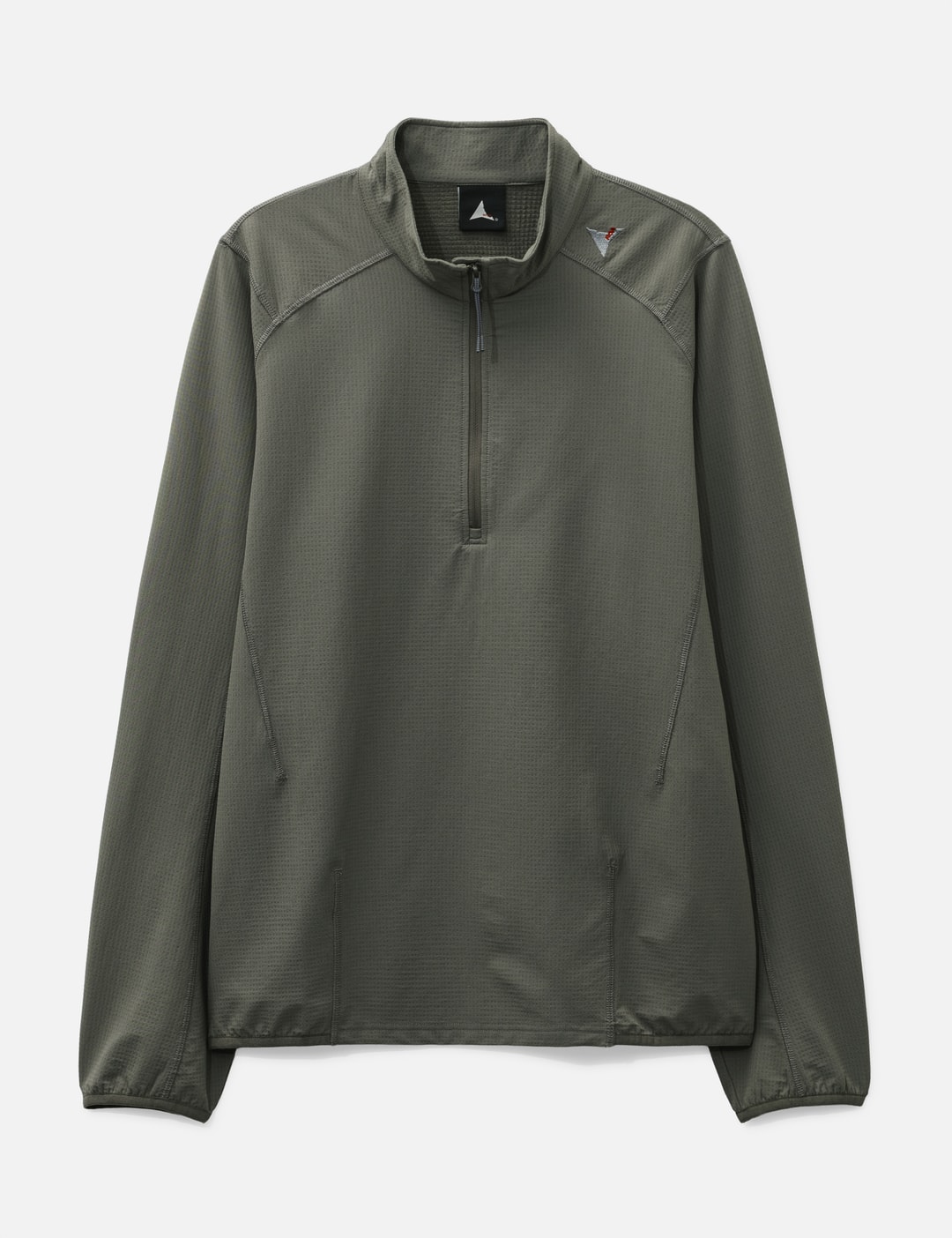 Roa Kimo Thermal Half Zip Midlayer In Brown/褐色/브라운/ブラウン