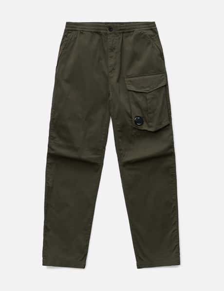 C.P. Company Stretch Sateen Regular Cargo Lens Pants