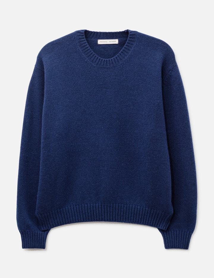 Moondal 15 Classic Round Knit In Navy