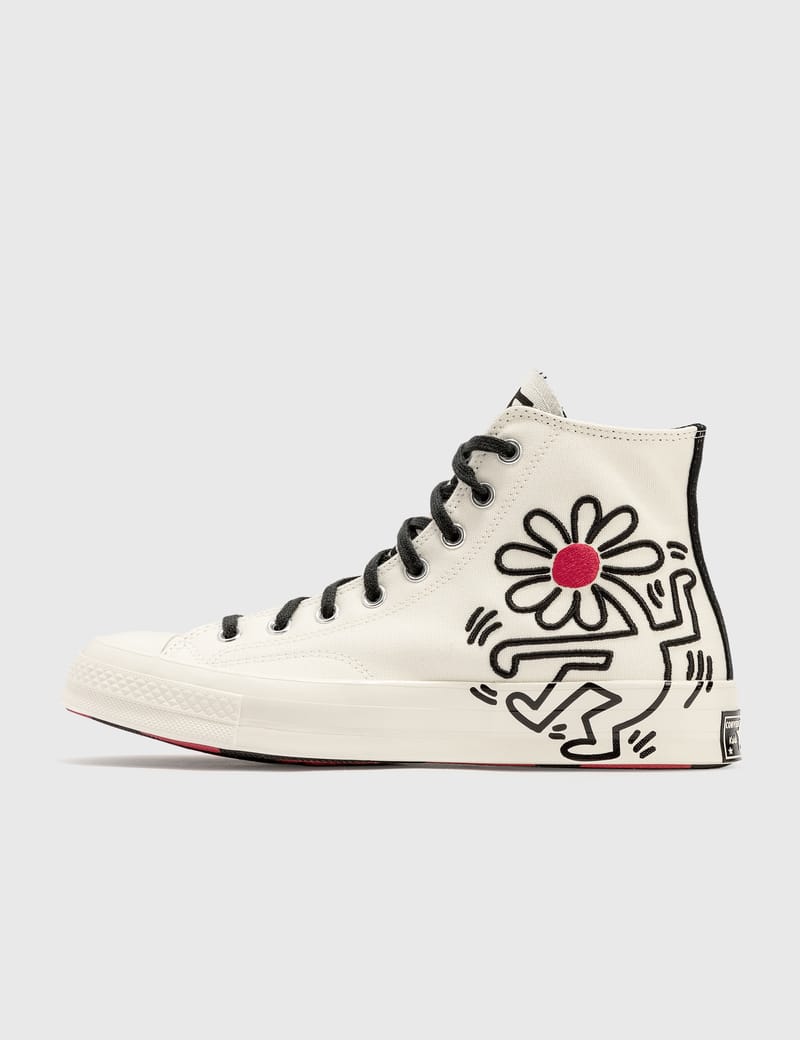 converse x keith haring chuck 70 hi egret