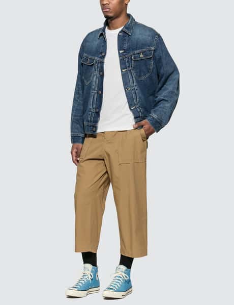 Cropped Denim Fear Of God Denim Work Jacket Human Made Denim Work