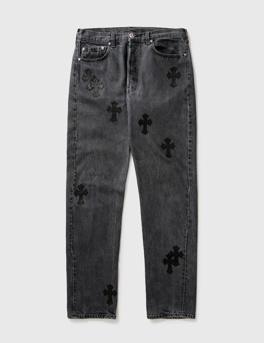 CHROME HEARTS - Chrome Hearts X Levis Black Jeans | HBX - Globally Curated  Fashion and Lifestyle by Hypebeast