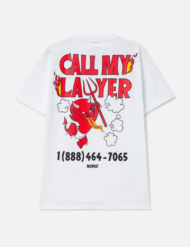 Market x Hot Stuff Call My Lawyer T-shirt Placeholder Image