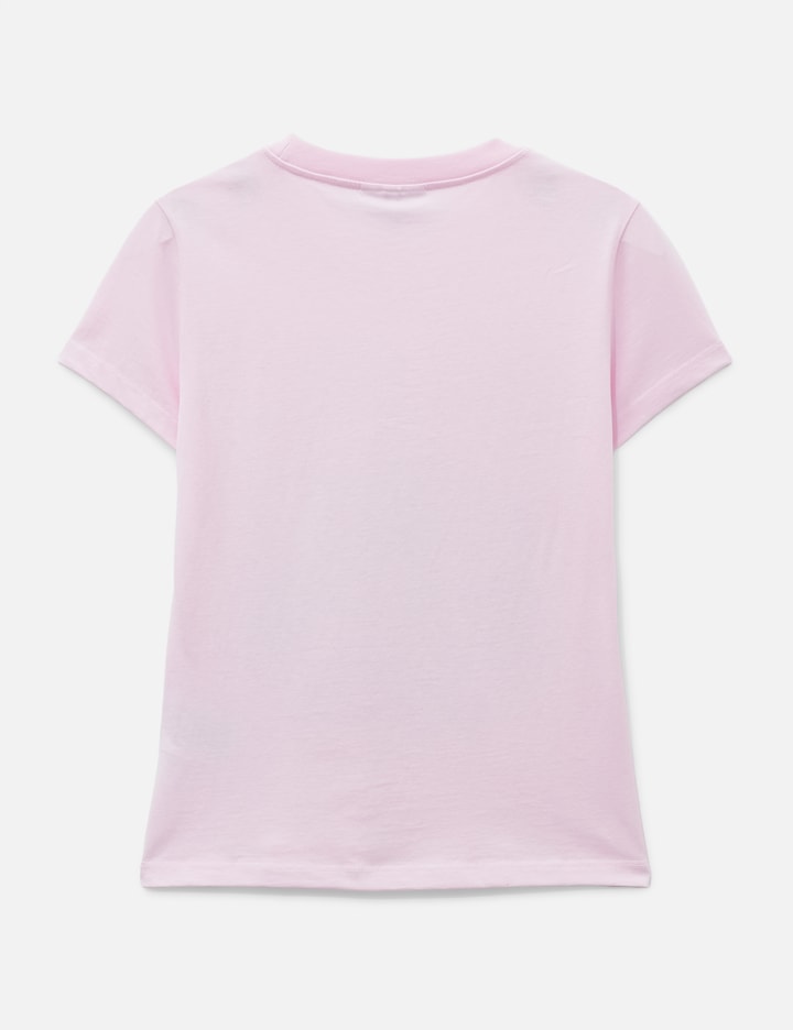 Ganni Baby Fit T-Shirt With Forest Teddy