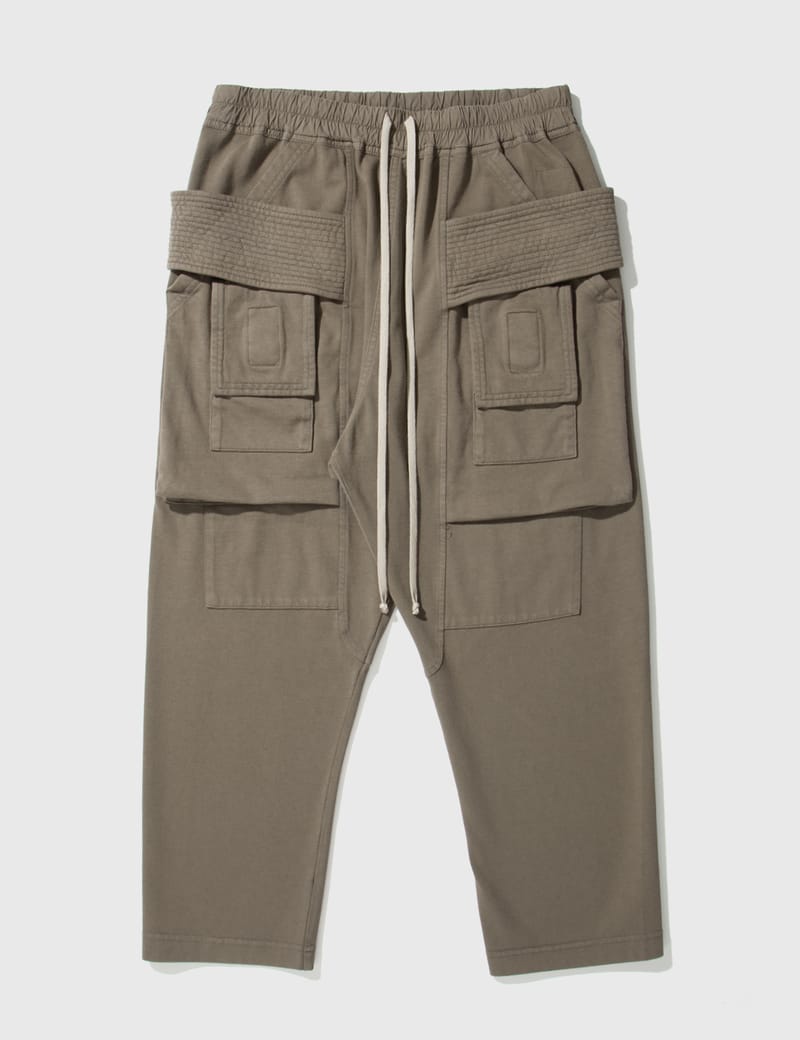 rick owens drkshdw creatch cargo pants