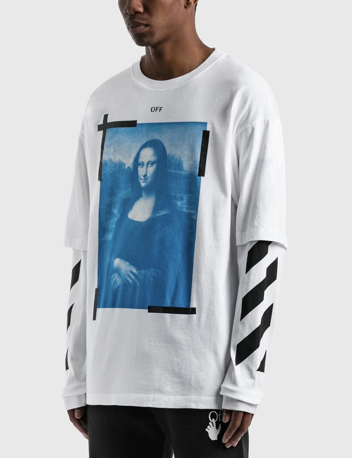 Mona Lisa Double Sleeve T-shirt Placeholder Image