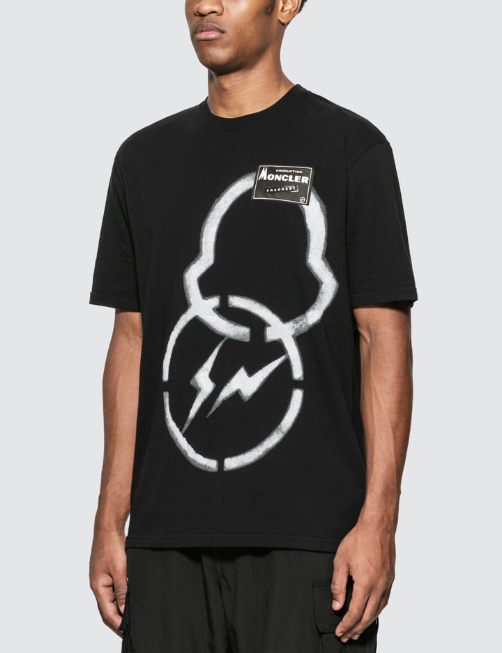 Moncler Genius x Fragment Design Spray Painted Logo T-Shirt Placeholder Image