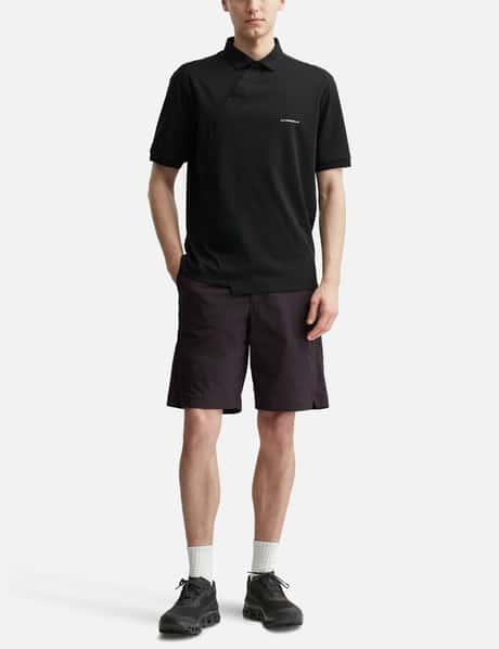 X POST ARCHIVE FACTION (PAF) Diagonal Polo T-Shirt view 20