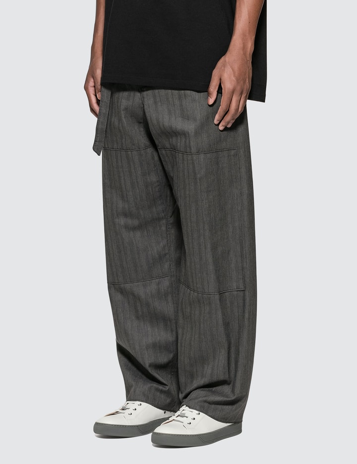 Wide Pants with Adjustable Belt Placeholder Image