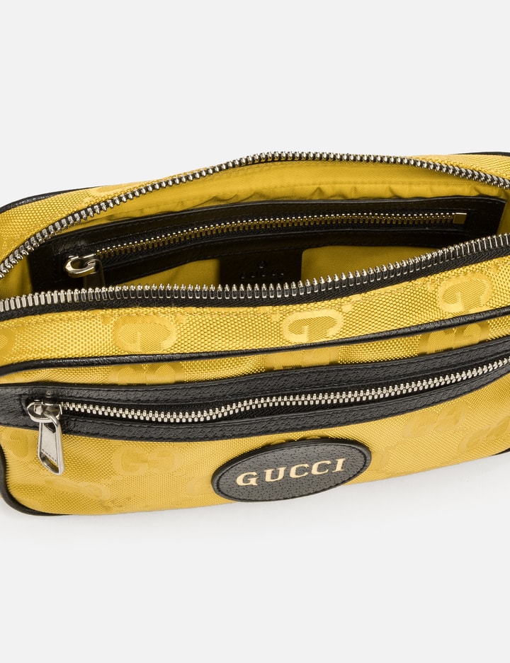 Shop Gucci Nylon Bag In Gold