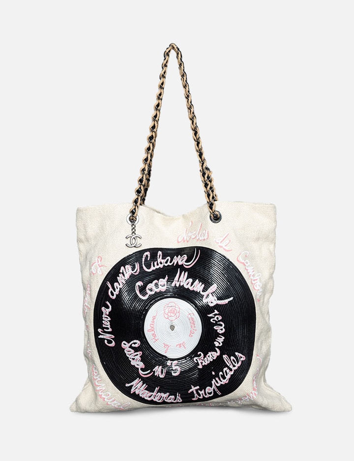 CHANEL Havana Stroll Canvas Tote Placeholder Image