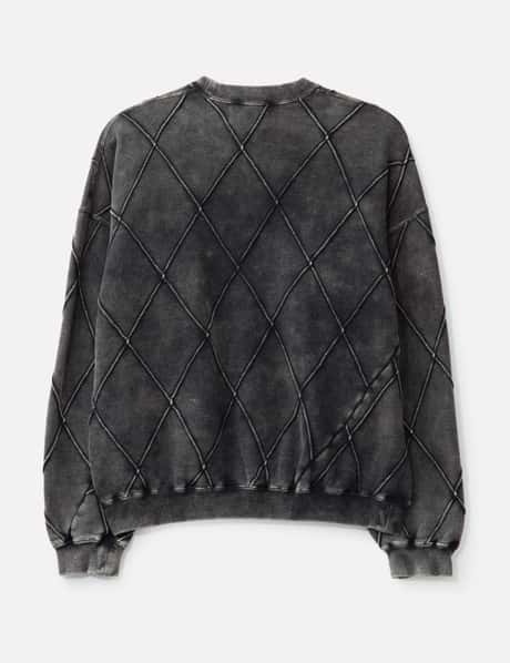 Hand Dye Diamond Twist Sweat view 9
