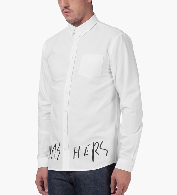 White/Black Grill Hunter Thrasher Shirt Placeholder Image
