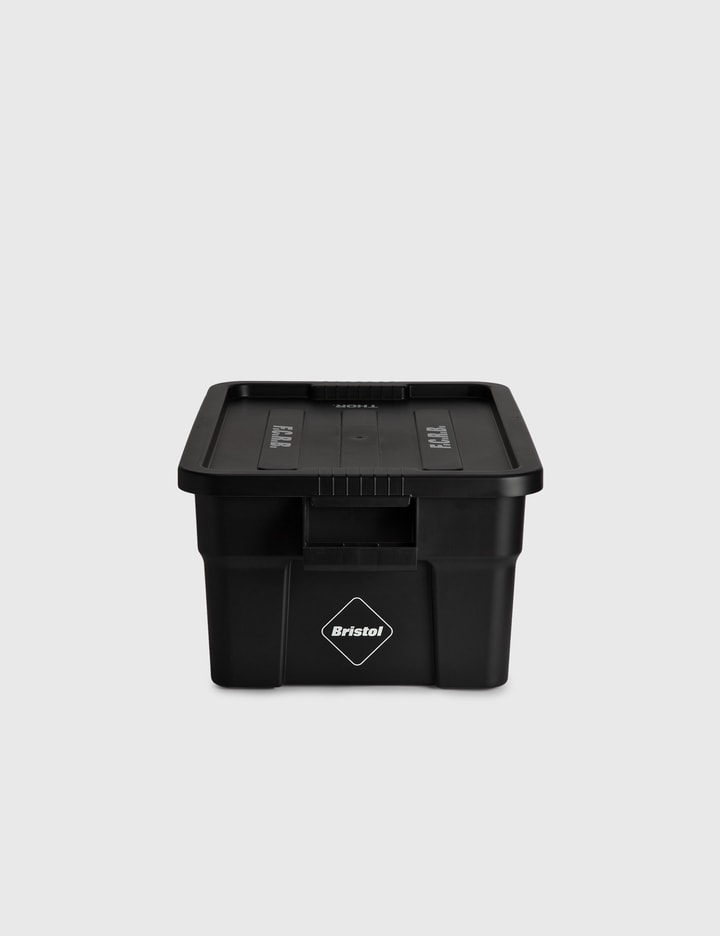 Shop F.c. Real Bristol Thor. Fcrb Large Tote Storage Box In Black