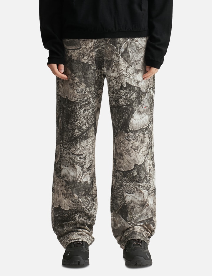 ROA Fomes Moth Print Double Knee Pant