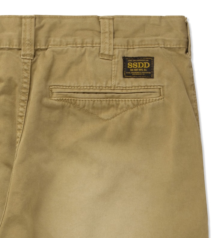 Beige SSDD Vintage Wash Chinos Placeholder Image