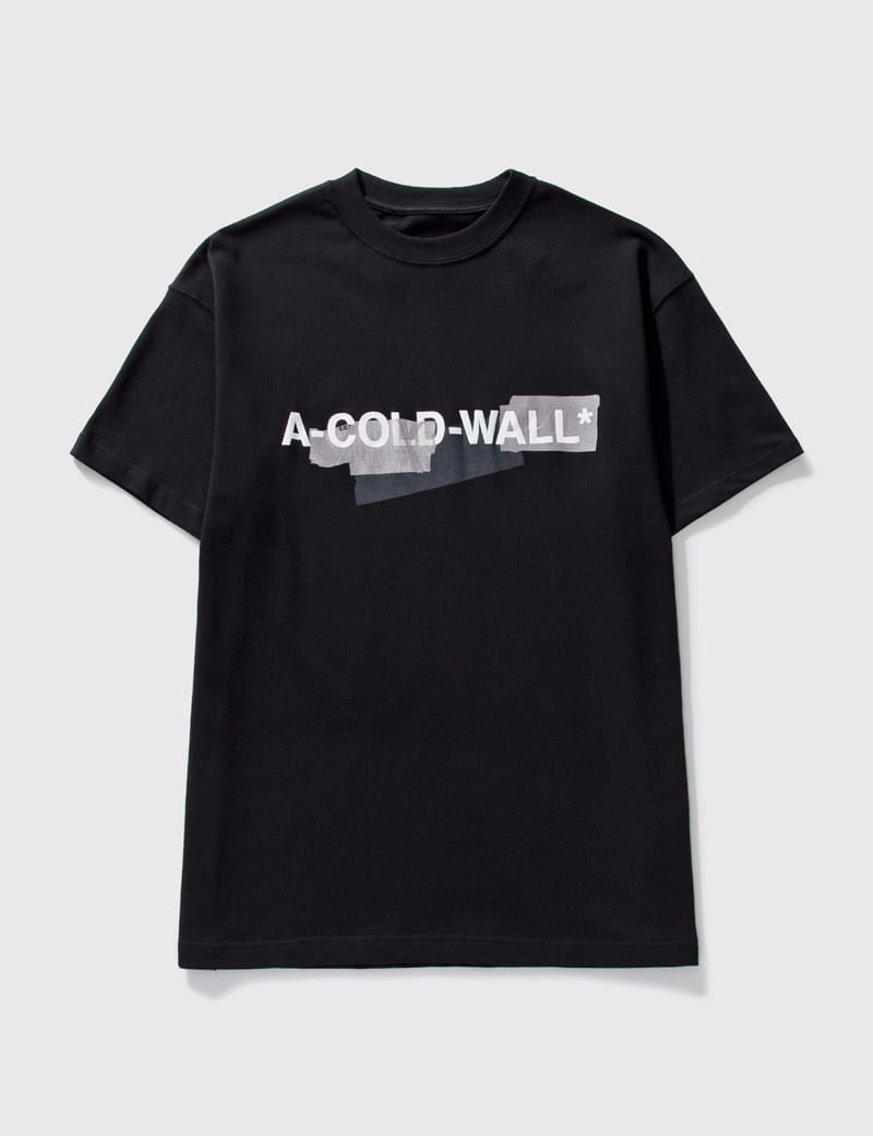 【新品】A-COLD-WALL* LOGO T-shirt T-shirts A-COLD-WALL* Knitted Esssential Short Sleeve Logo T-Shirt