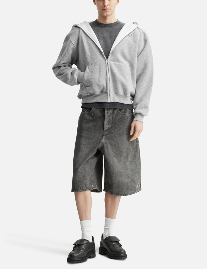 Vintage Black Baggy Shorts Placeholder Image
