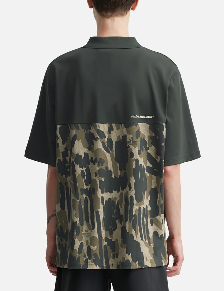 Malbon Golf Tour Divot Camo Polo