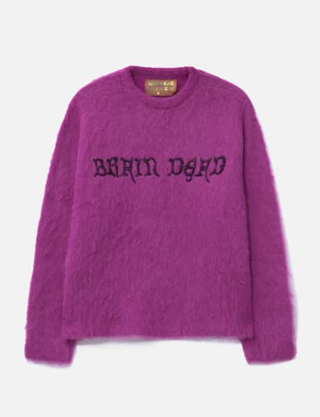 Brain Dead Boxy Knit Sweater