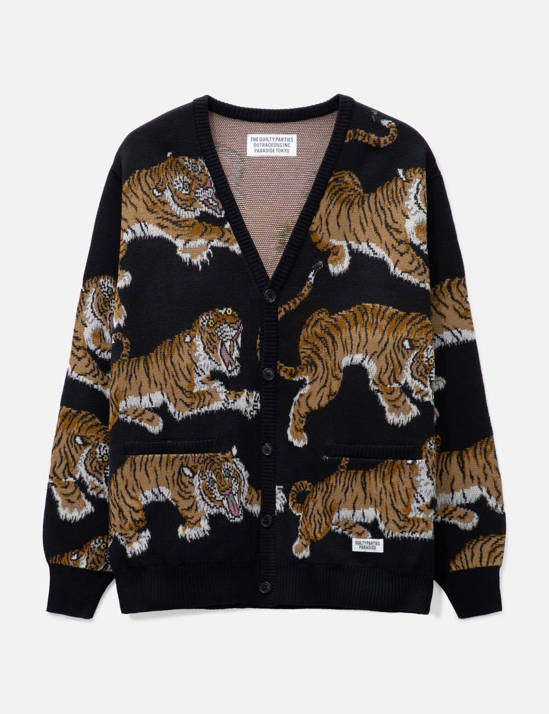 Wacko Maria - Tim Lehi / Jacquard Knit Cardigan | HBX - Globally 
