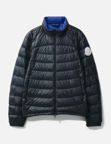 Moncler Galeso Hooded Curvy-Quilted Short Down Jacket