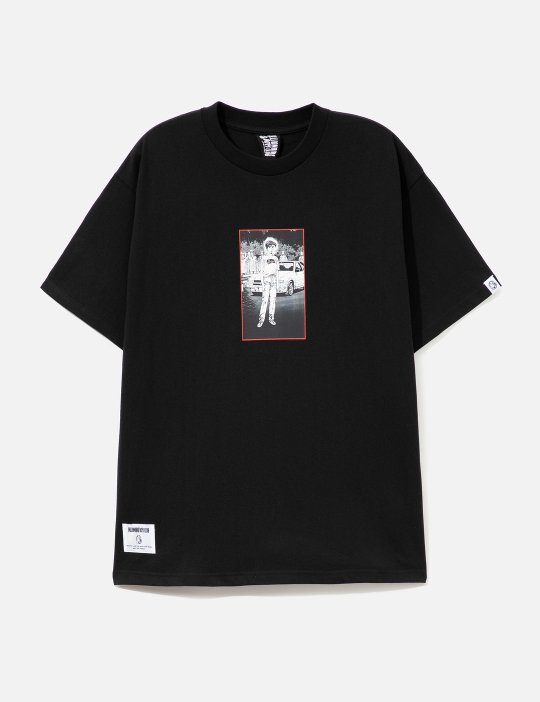 Initial Billionaire Boys Club X D Cotton T-shirt 1 In Black/黑色/블랙/ブラック