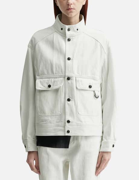 TEAM WANG design Acceptance Denim Jacket