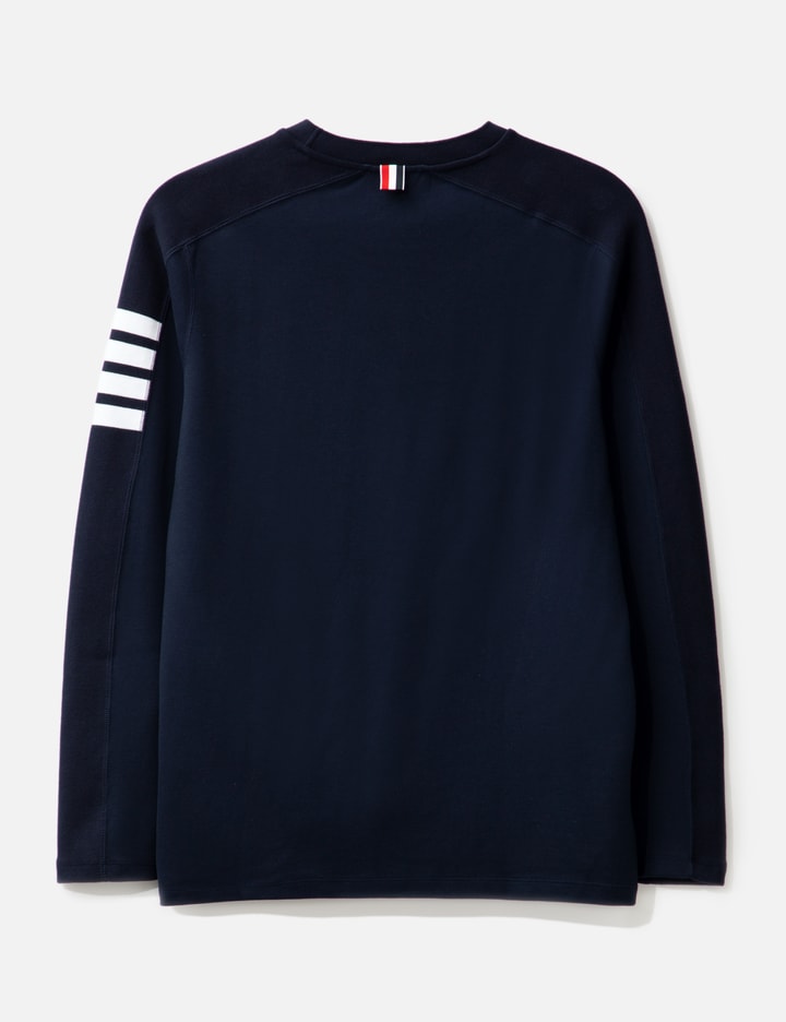 Thom Browne Classic 4-bar Sweatshirt In Blue